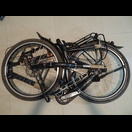 Das Fahrrad von Diez, fertig zum Boxing